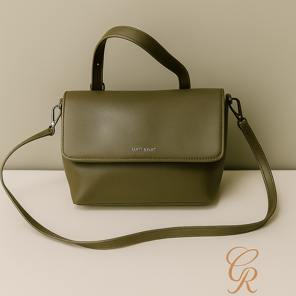 Green Light – Matt & Nat Sage Crossbody Bag $52
