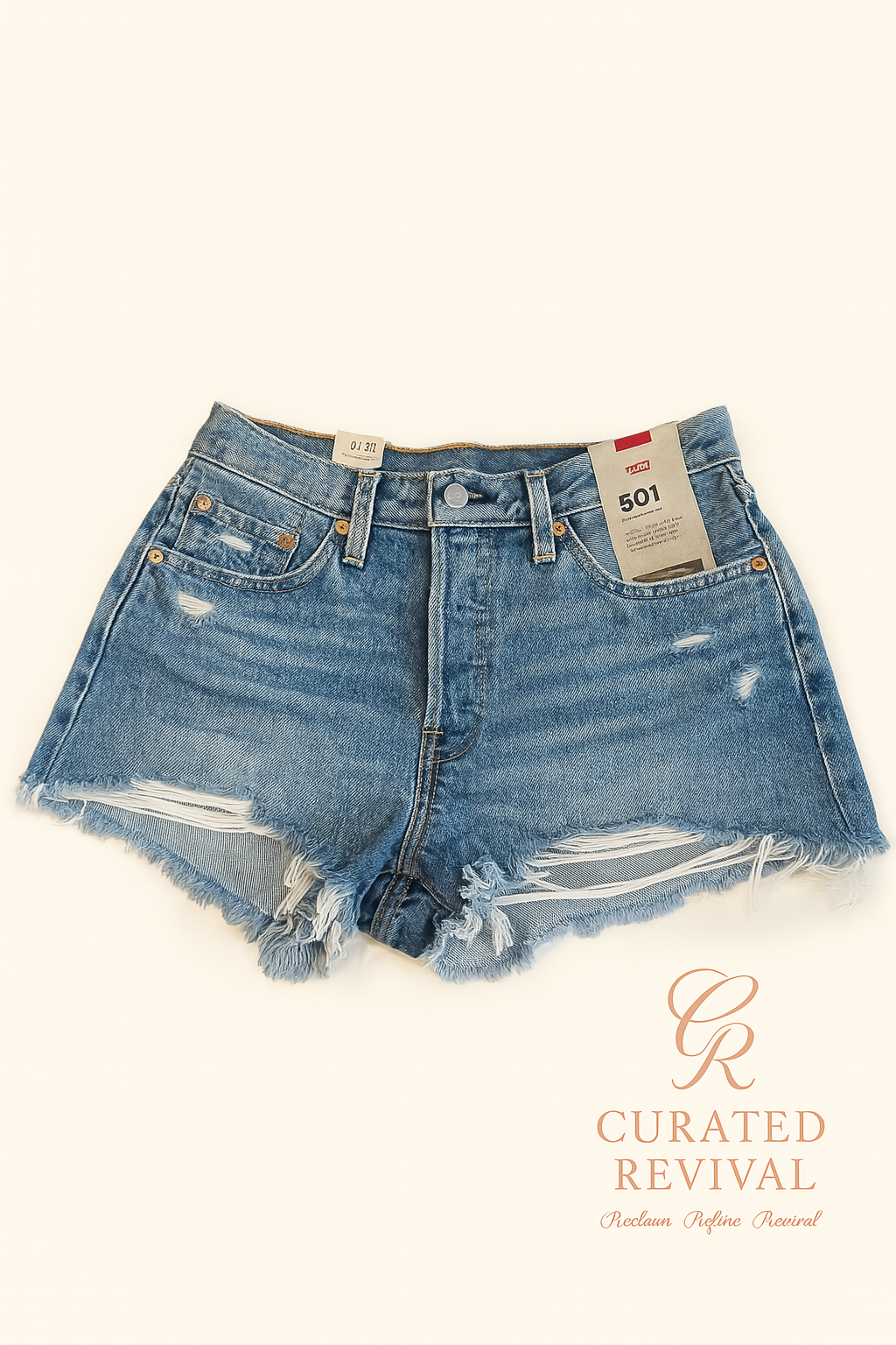 The Americana Edit – Levi’s 501 Cut-Off Shorts Size 28 - $54