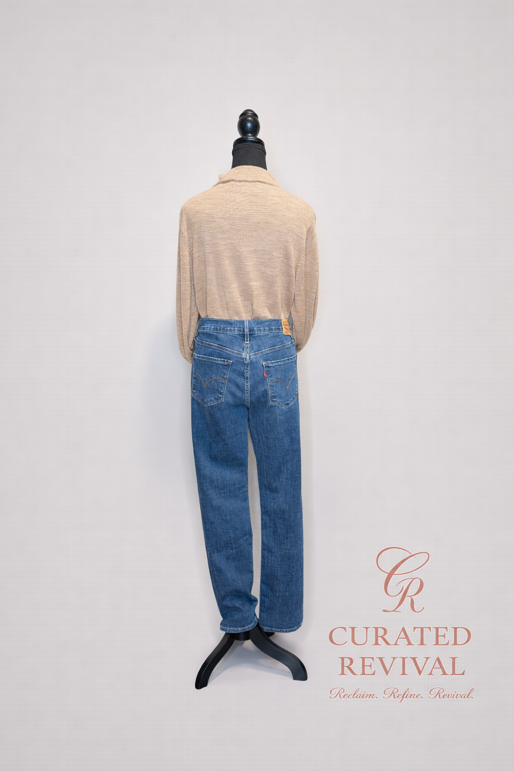 The Grounded Jean — Dark Wash Balance