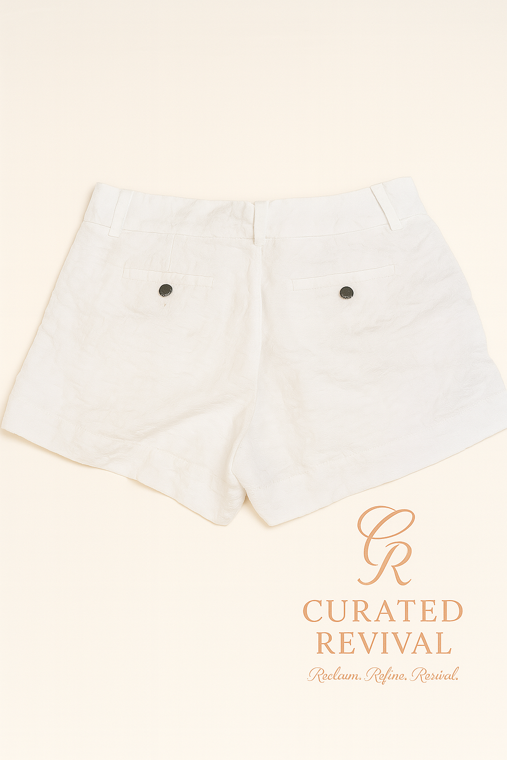 Clean Slate – Calvin Klein White Shorts