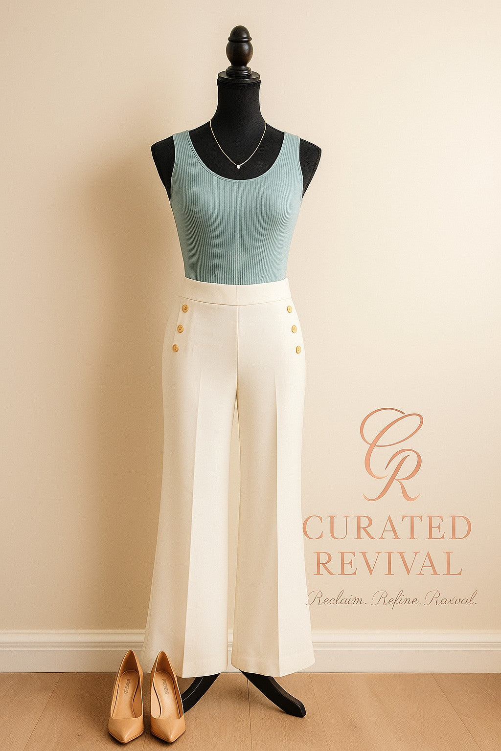 Ever New Chic & Sleek Wide-Leg Pants Size 4 - $54