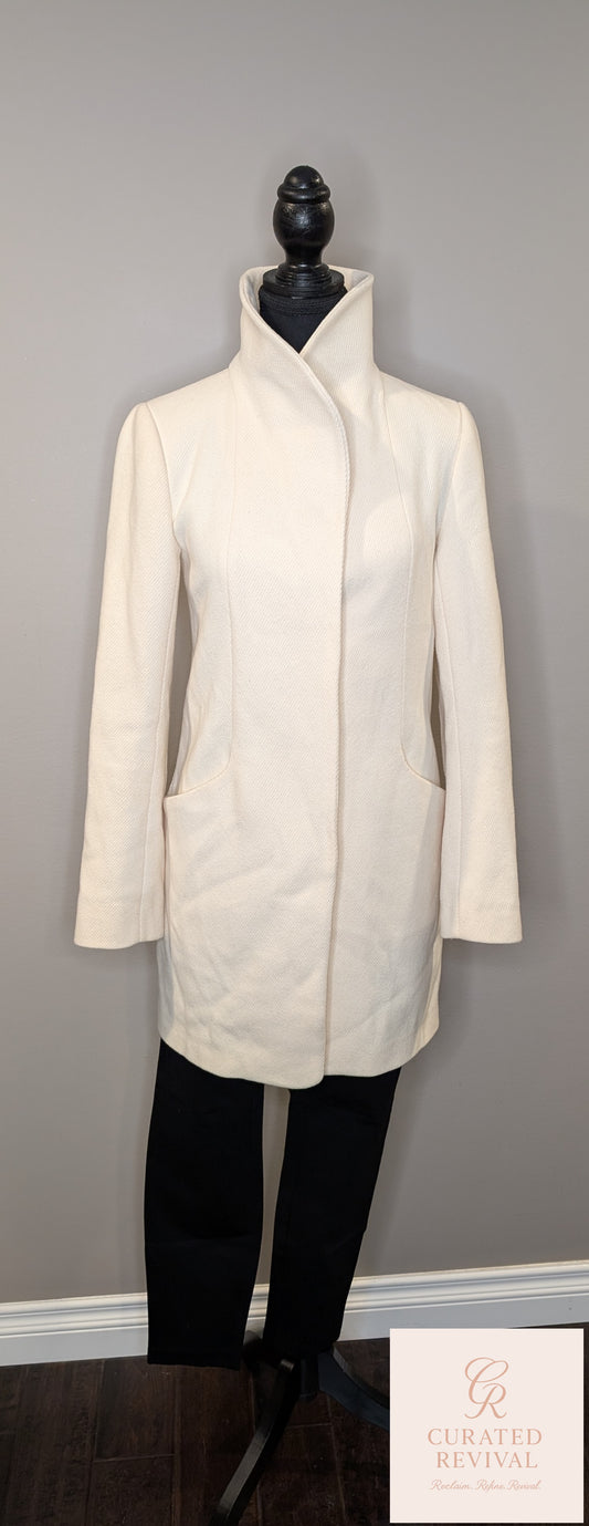 Wilfred Cream Wool Jacket – Size XXS - $82