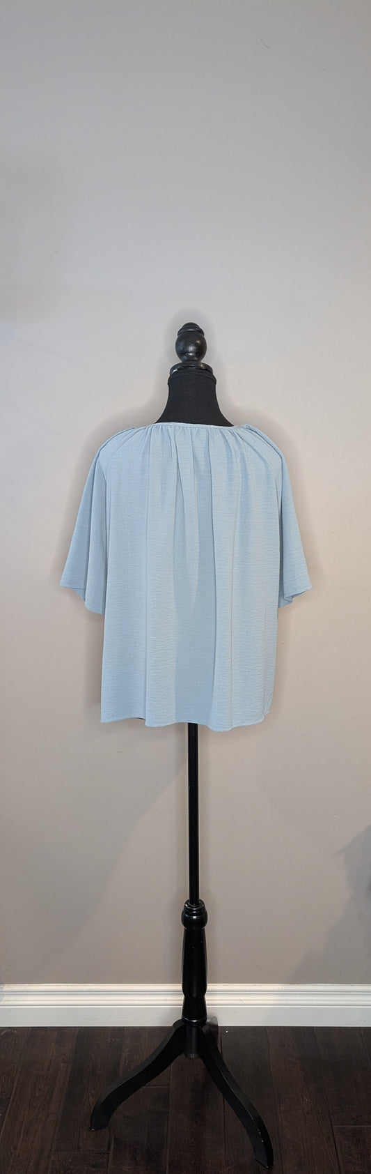 Pink Martini Blue Blouse — Women's Size Small