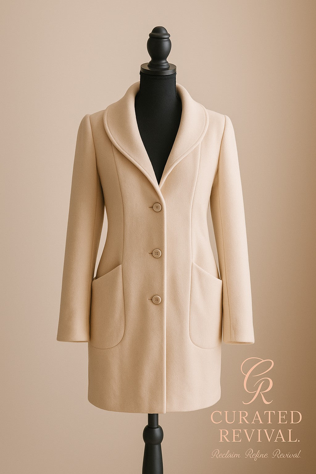 Soft Spoken – Babaton Cream Wool Coat