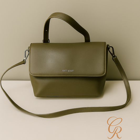 Green Light – Matt & Nat Sage Crossbody Bag