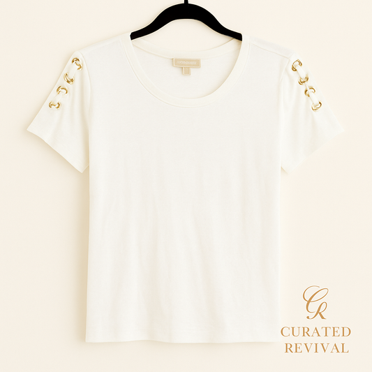 Laced Intentions – Michael Kors Grommet Tee