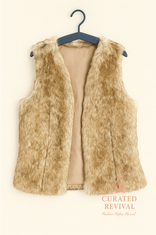 Faux Real – Dynamite Plush Fur Vest