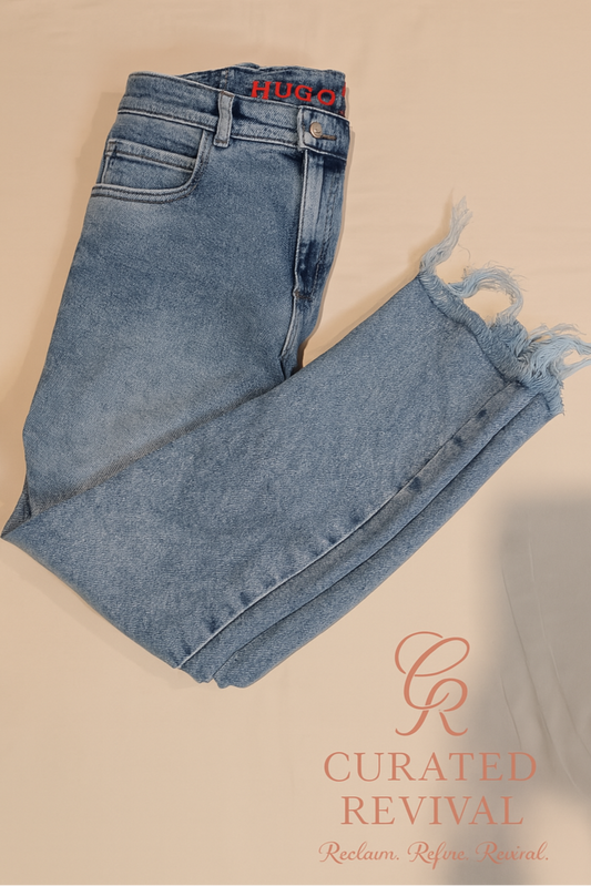 Power Move – Hugo Boss Light Wash Jeans