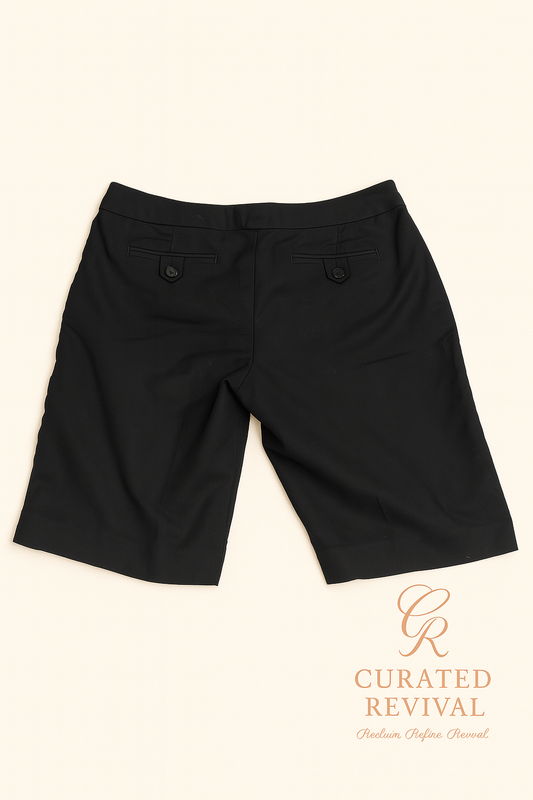 The Power Move Edit – Banana Republic Tailored Black Shorts