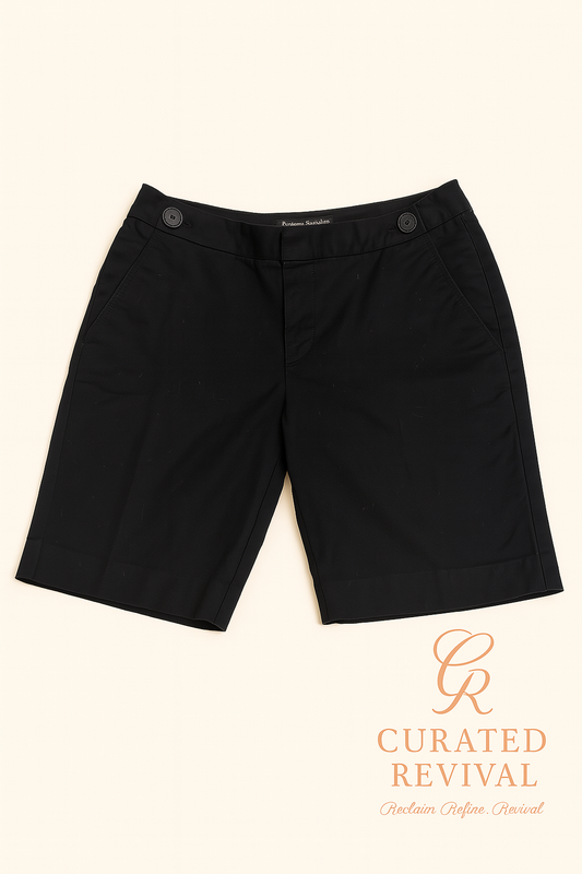 The Power Move Edit – Banana Republic Tailored Black Shorts