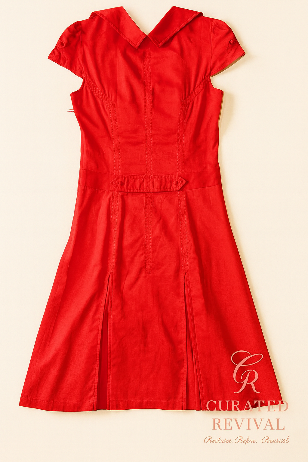 Ted Baker Red Sheath Dress — Women's Size 4