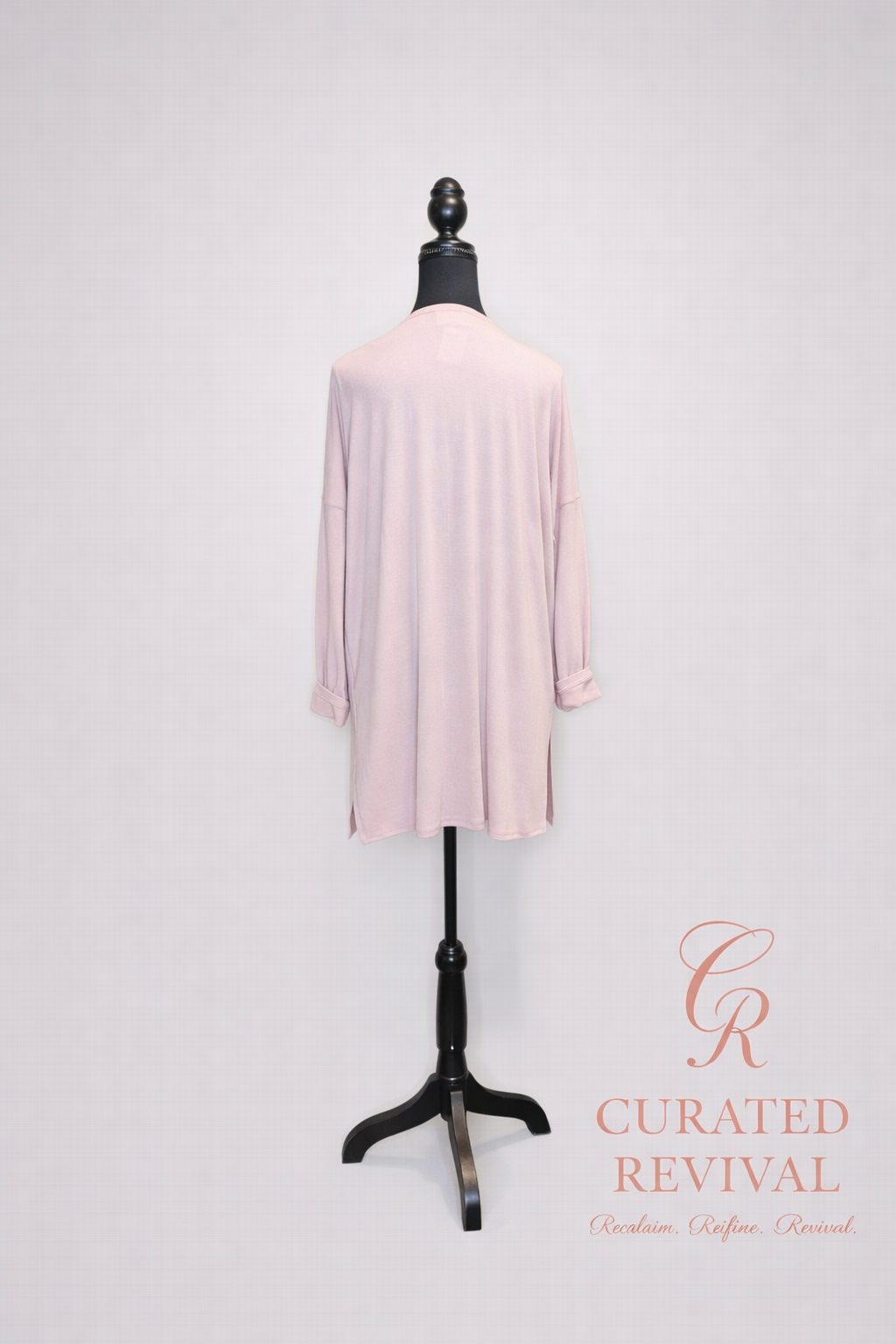 Andrée by Unit Blush Open-Front Cardigan — Women's Size Small