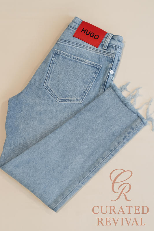 Power Move – Hugo Boss Light Wash Jeans