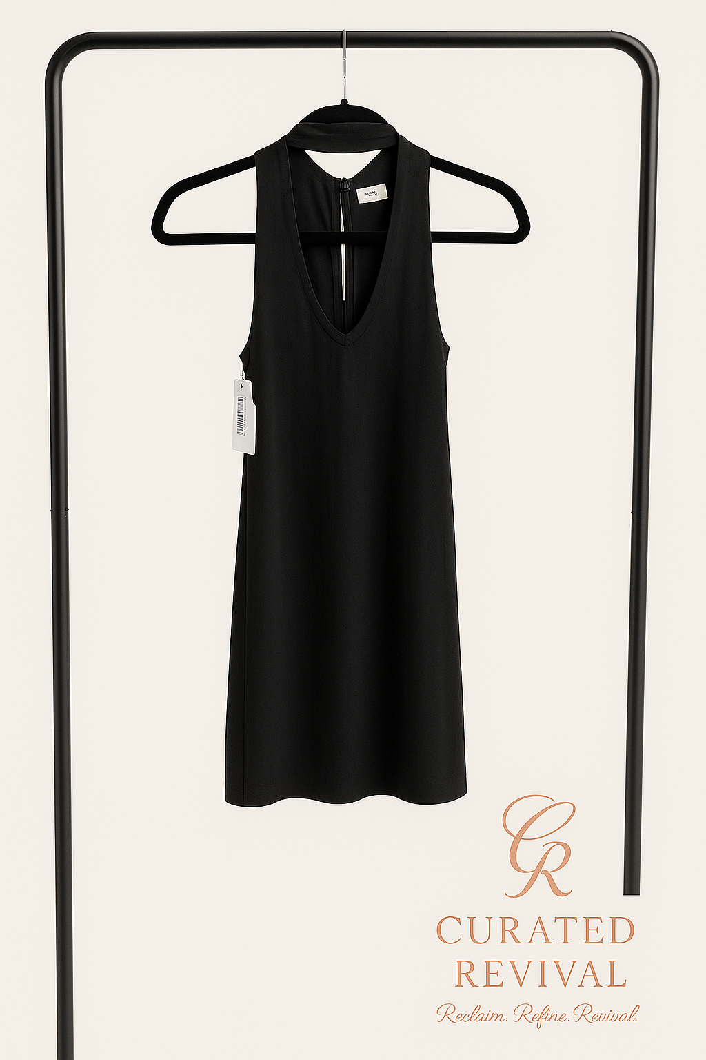 Wilfred Sleeveless Swing Dress — Size XXS