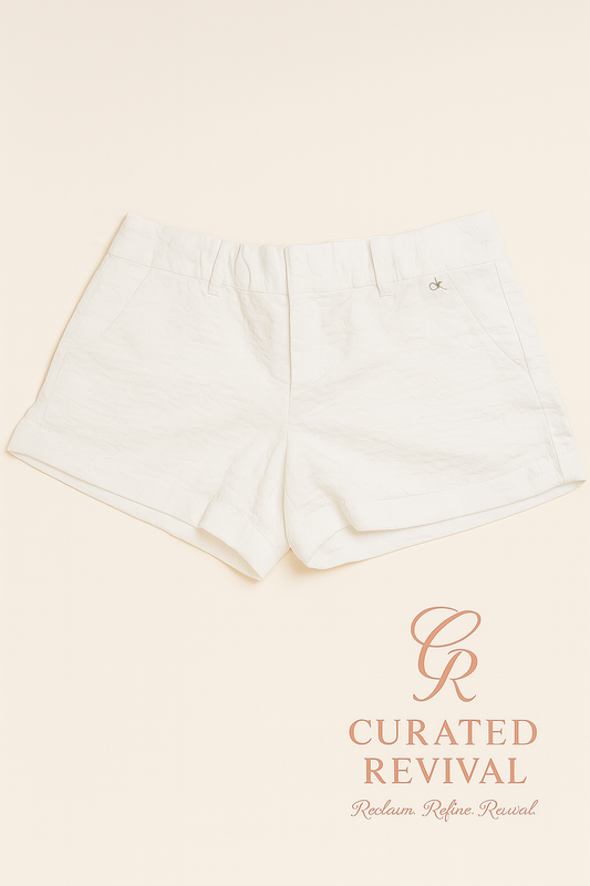 Clean Slate – Calvin Klein White Shorts