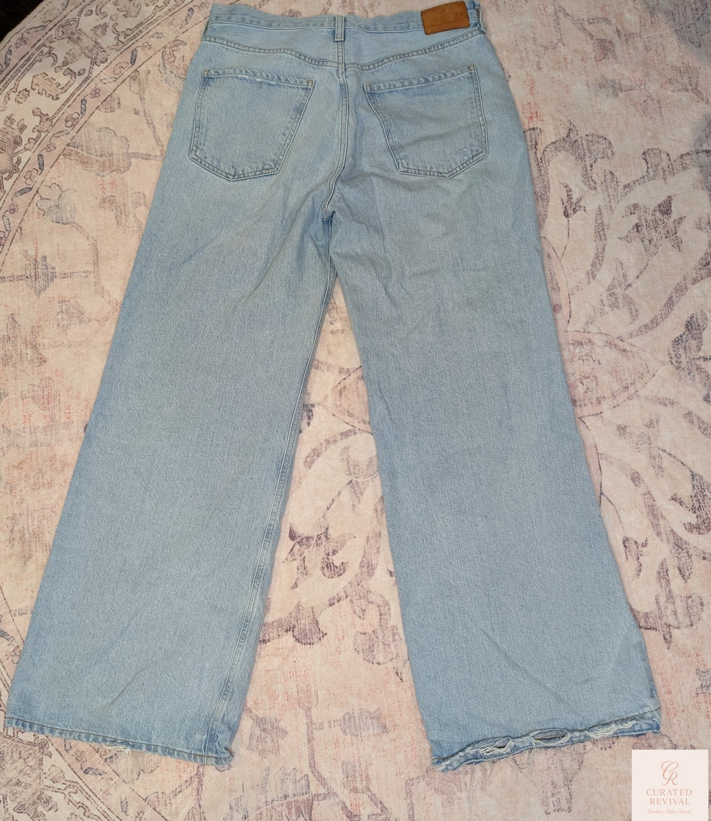 Citizens of Humanity Distressed Straight-Leg Jeans  Size 30 - $58