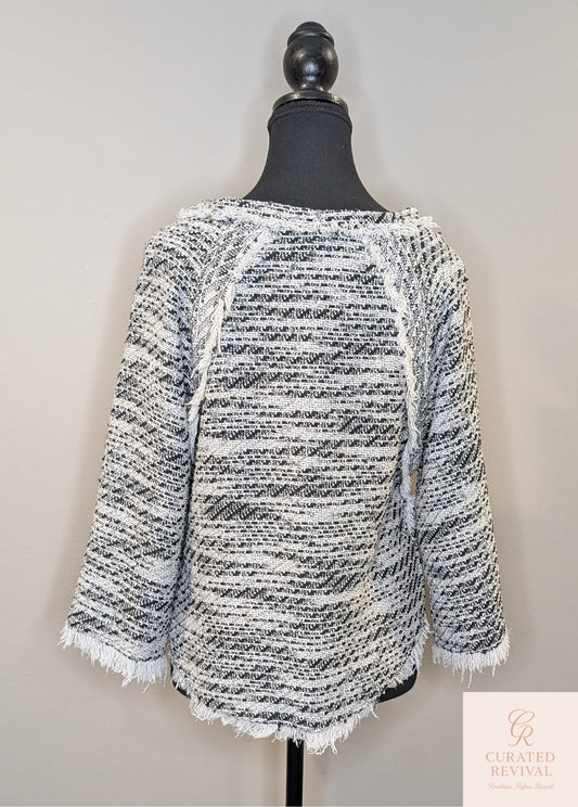 IRO Striped Fringe Sweater – Size 34