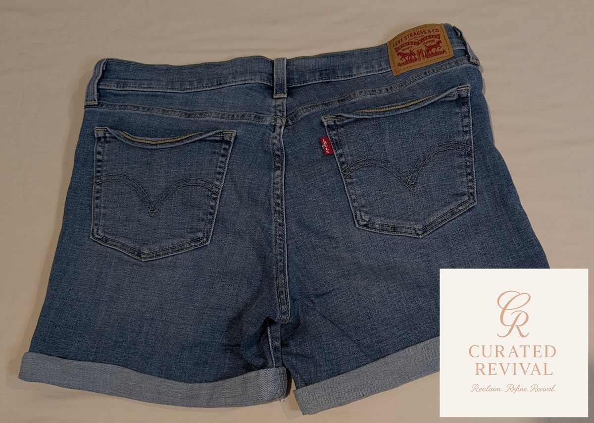 Levi's Slim Fit Jean Shorts — Size 31