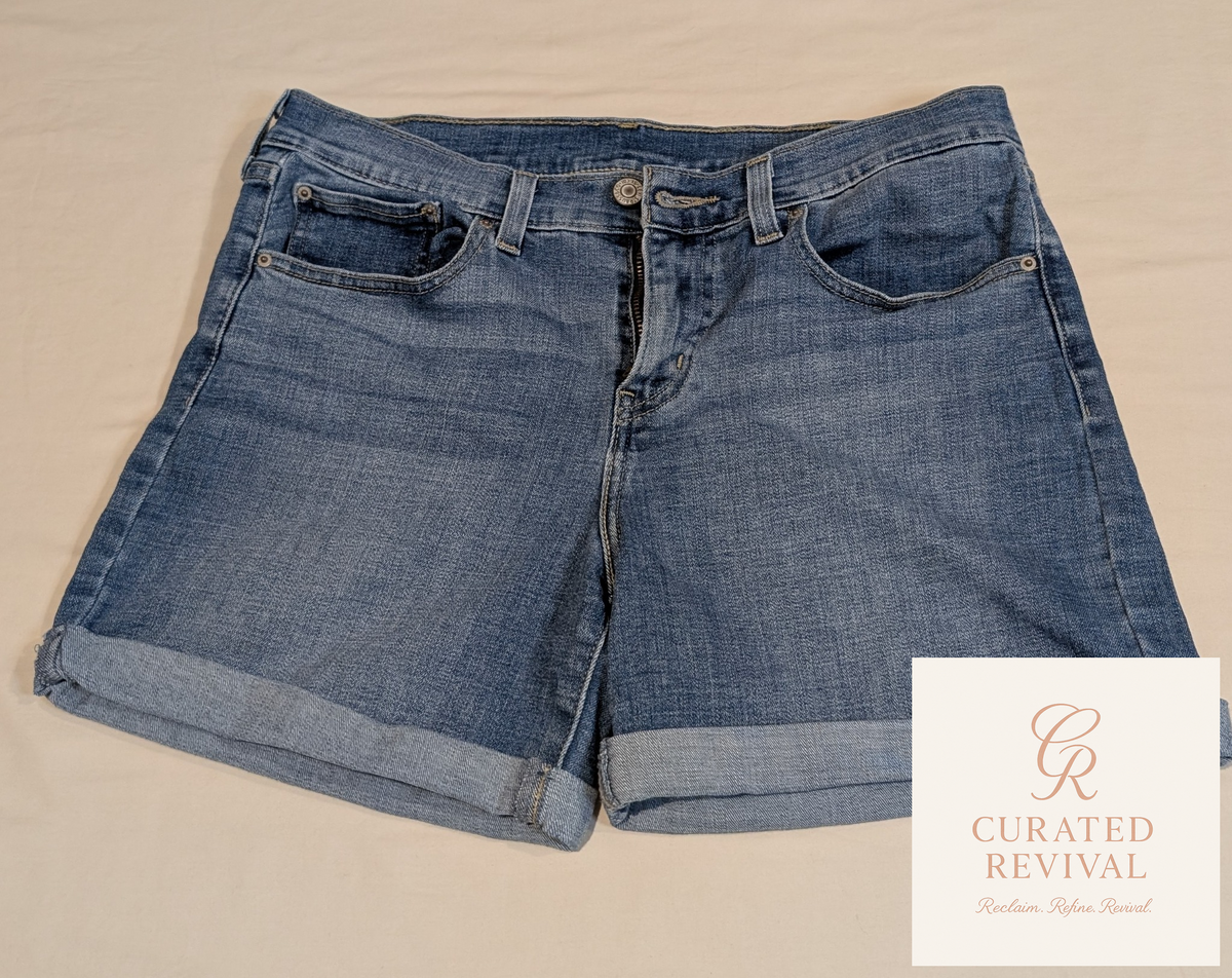 Levi's Slim Fit Jean Shorts — Size 31