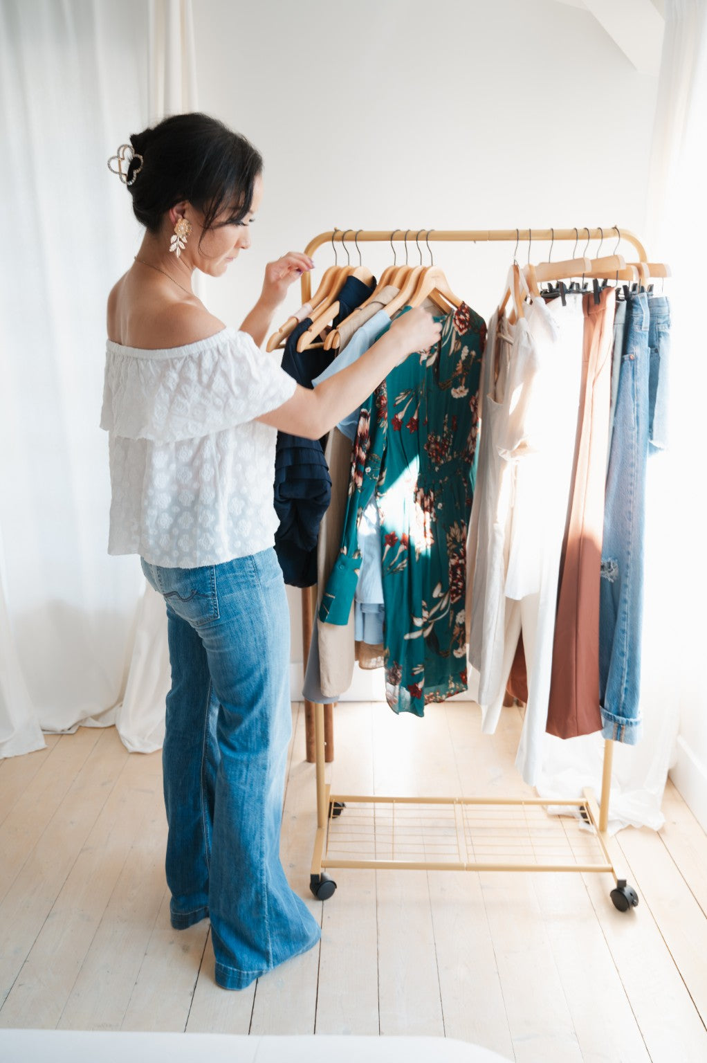 Curated Revival hand-selecting clothing