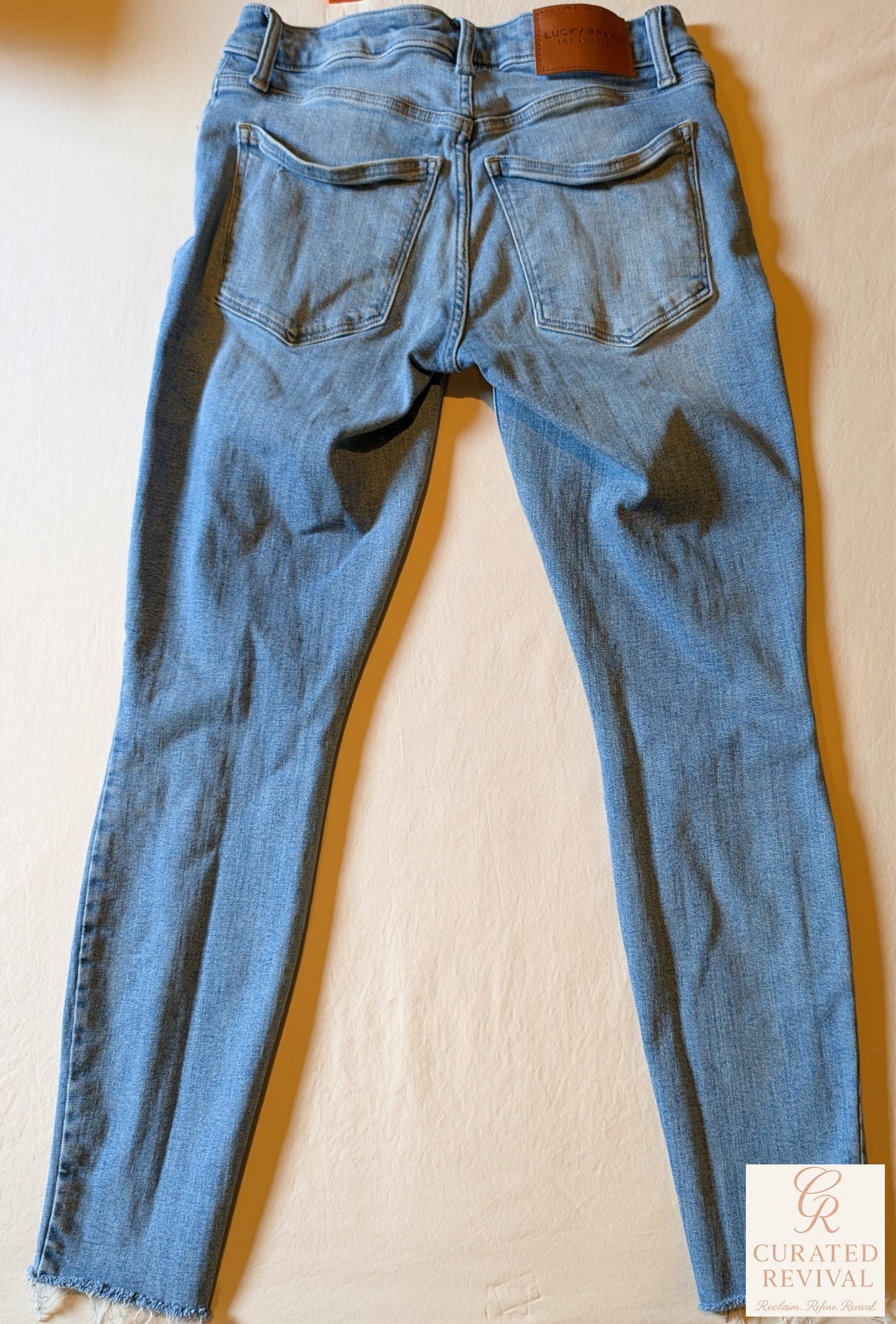 Lucky Brand Distressed Skinny Jeans – Size 27