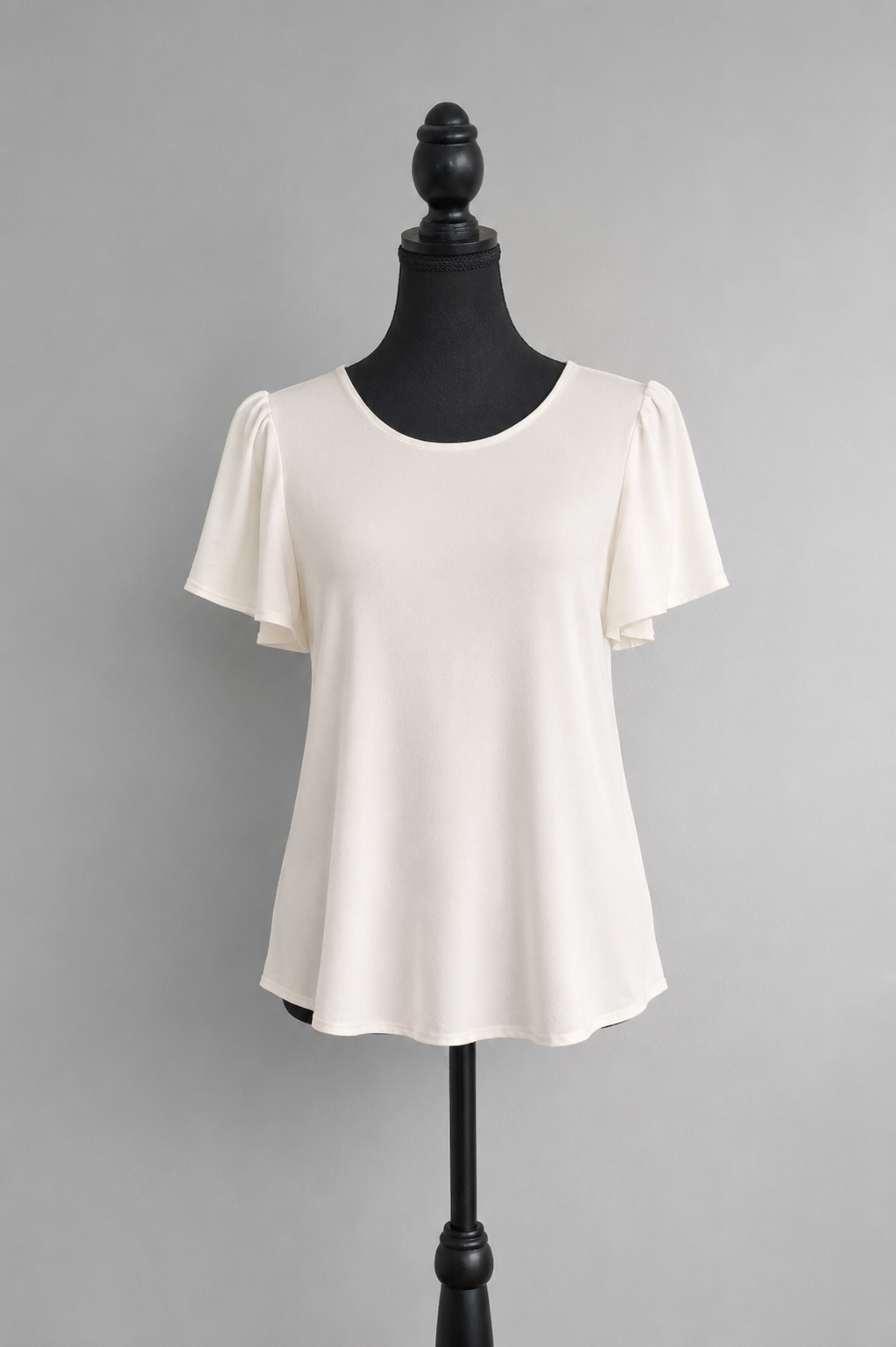 Banana Republic Ruffle Sleeve T-Shirt — Women's Size Medium
