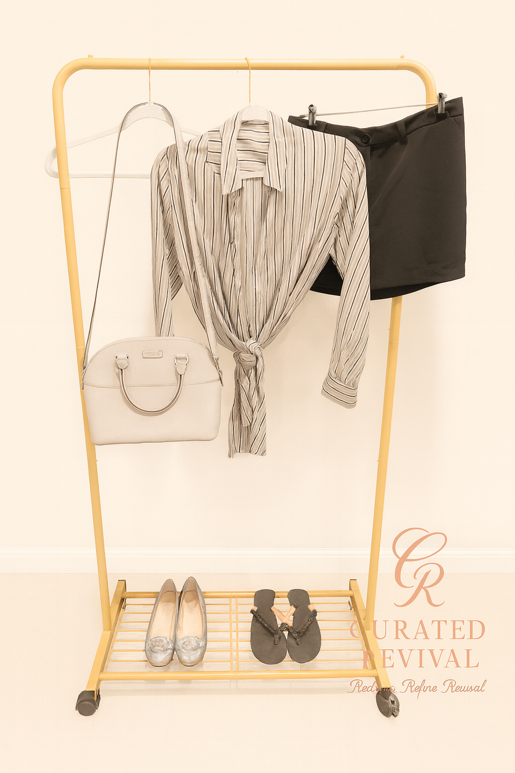 Free People Striped Wrap Top – Size Large – Brand New with Tags - $54