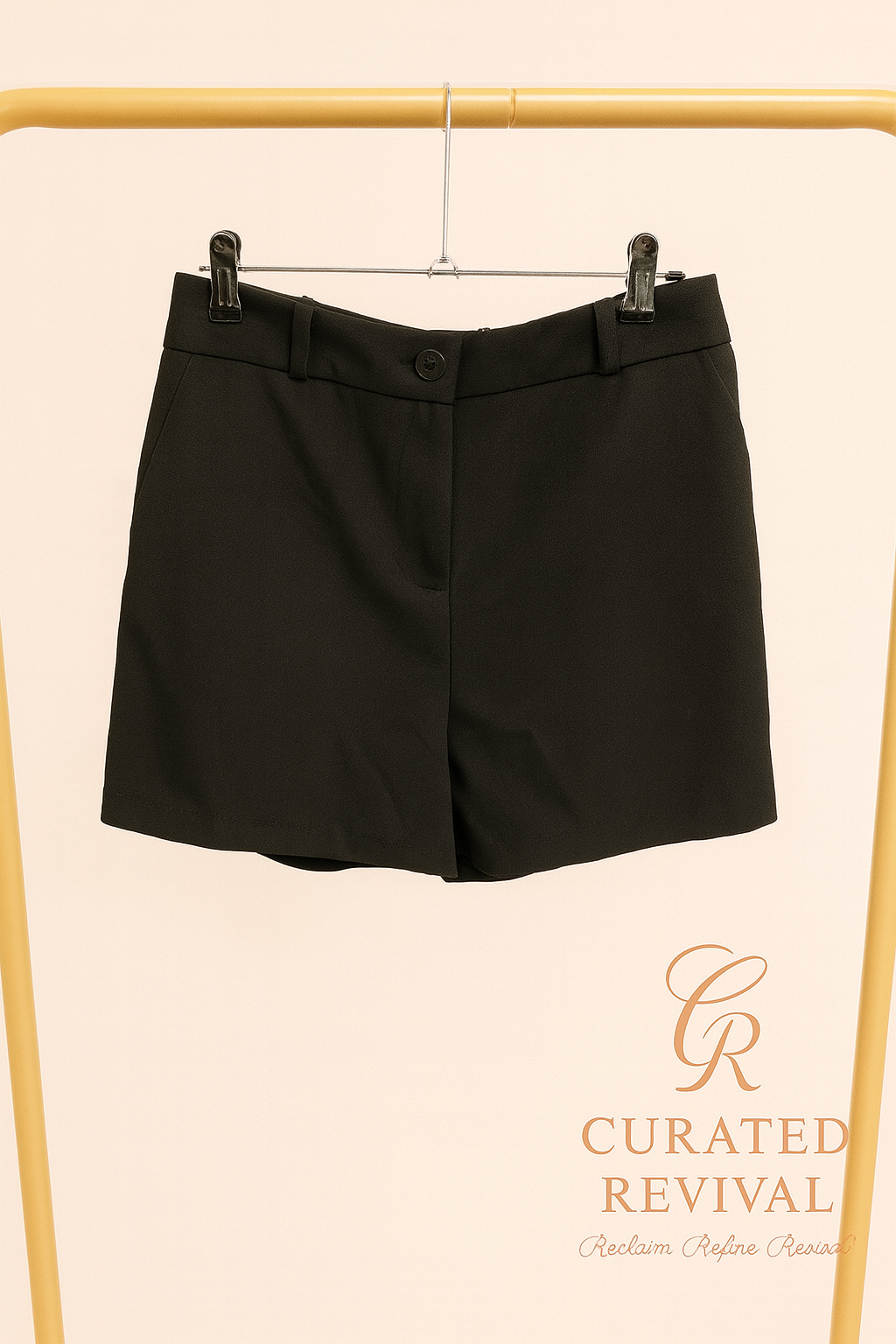 Sincerely Jules Black Tailored Shorts — Women's Size Medium