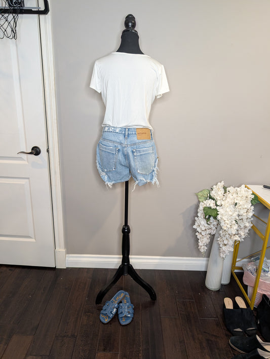 One Teaspoon Bandit Denim Cut-Off Shorts — Women's