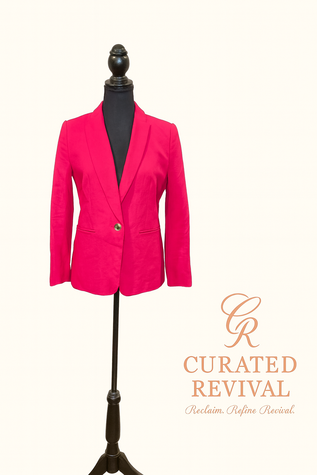 J.Crew Bold Pink Blazer – Size 6 (NWT)