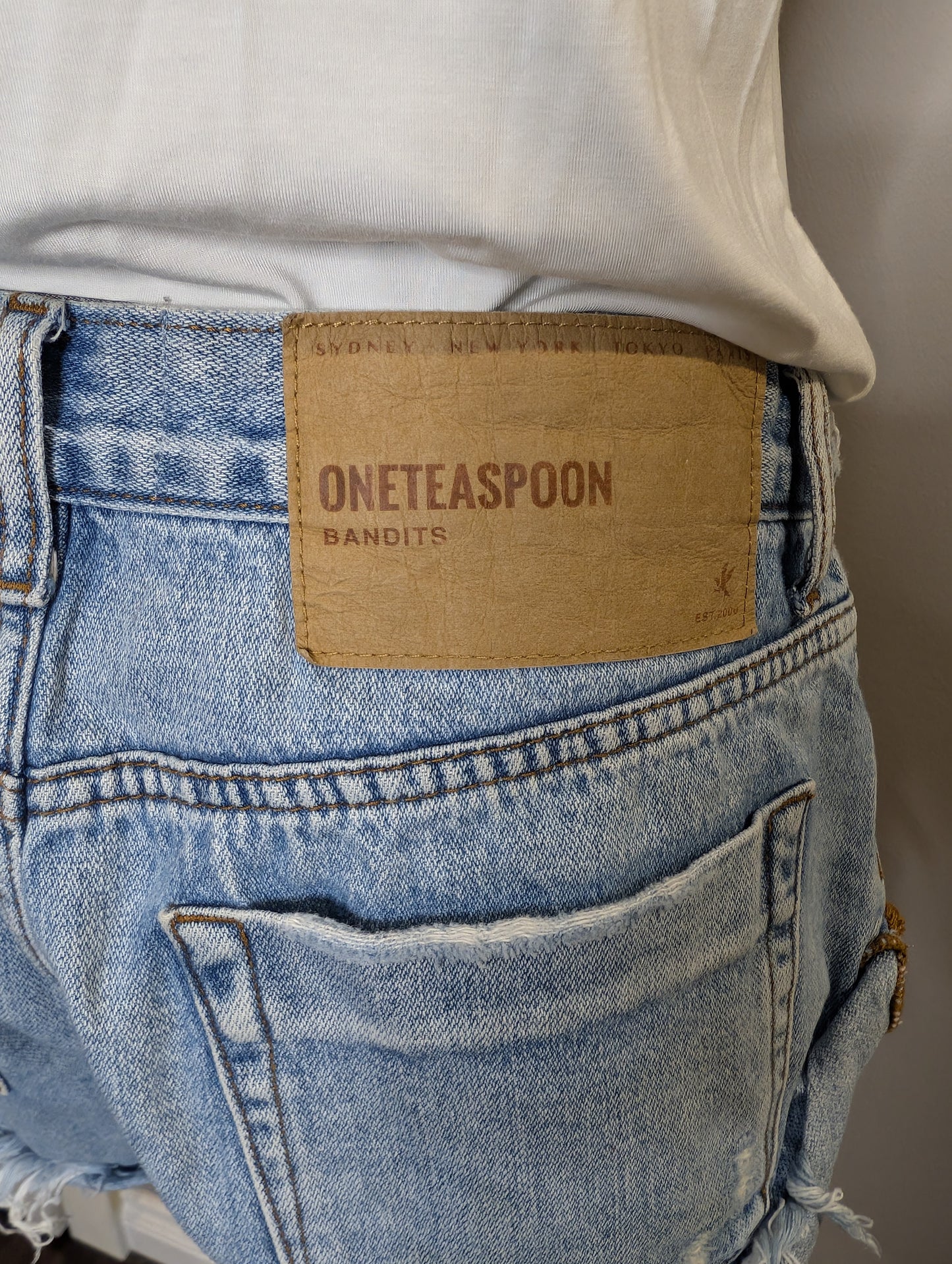 One Teaspoon Bandit Denim Cut-Off Shorts — Women's