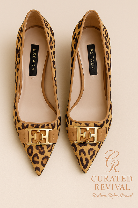 Wild Card – Escada Leopard Print Heels