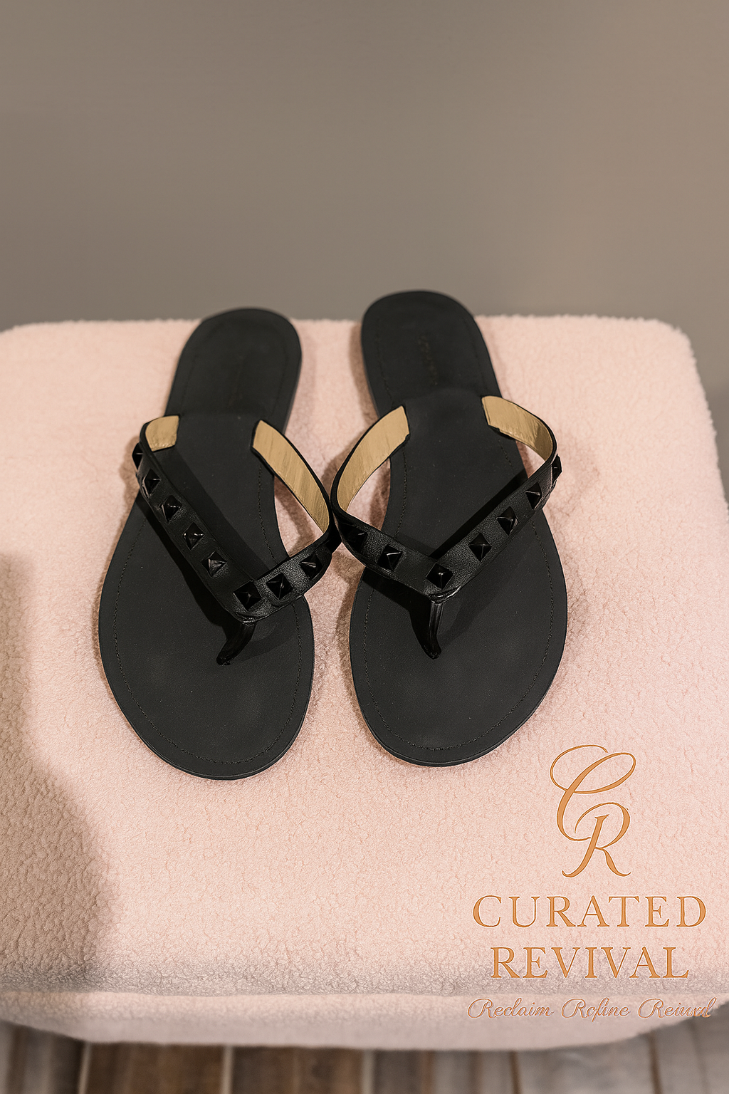 Rebecca Minkoff Studded Sandals – Size 8
 $34 CAD – Only one pair available
