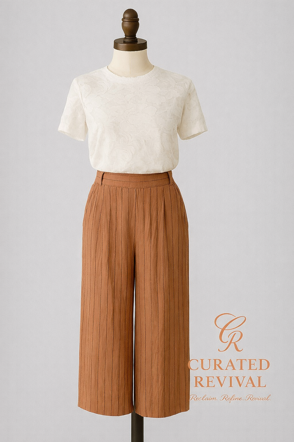 The Effortless Pant — Fluid Soft Camel