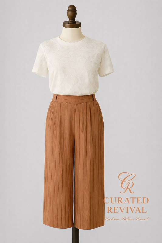 The Effortless Pant — Fluid Soft Camel