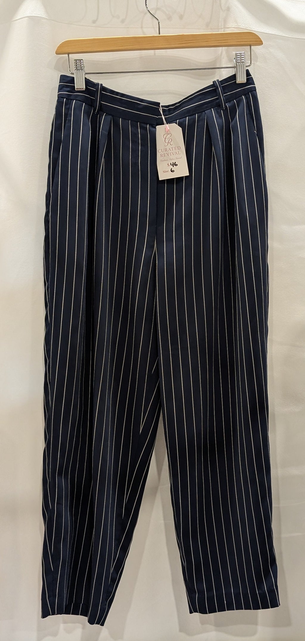 Aritzia Babaton Striped Trousers — Women's Size 6