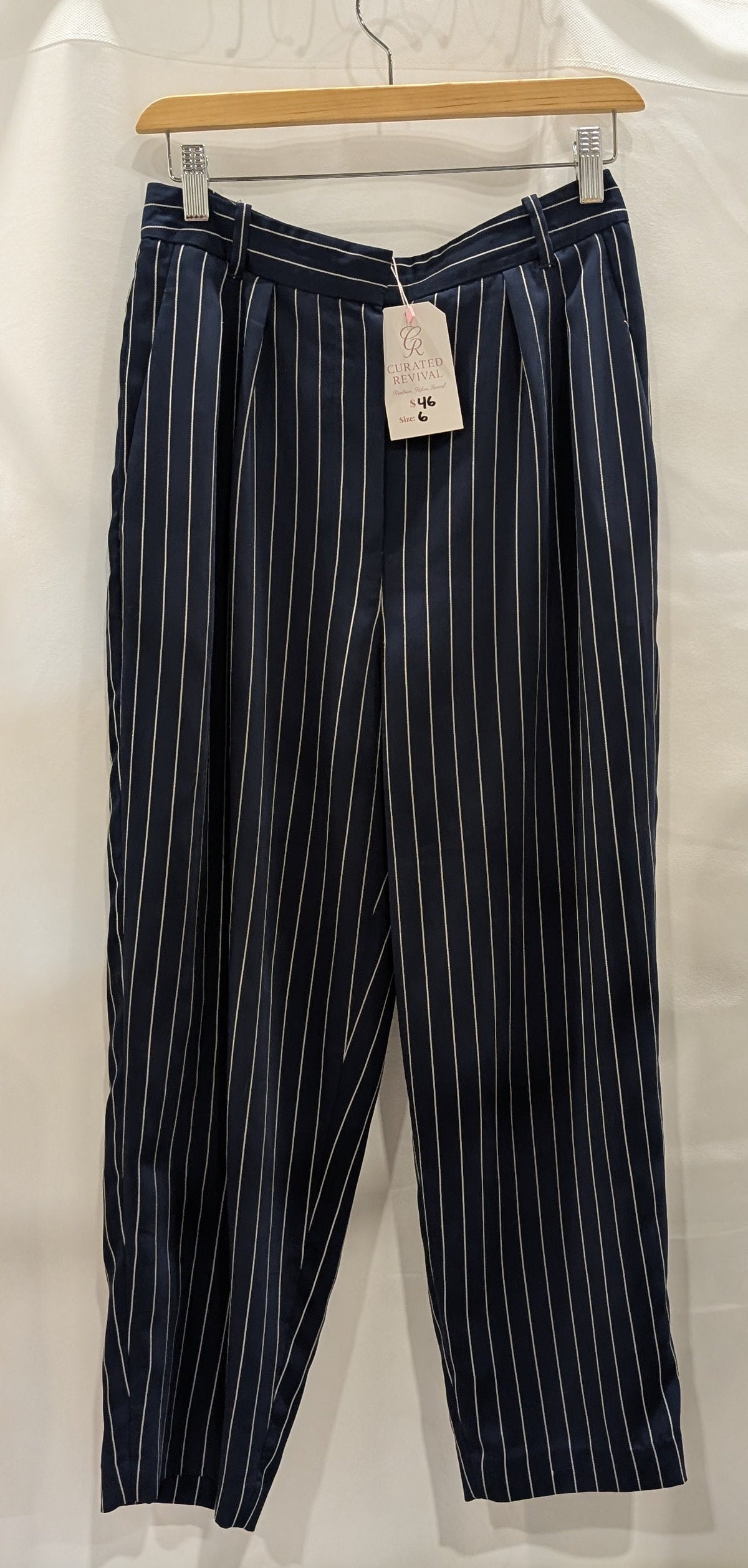 Aritzia Babaton Striped Trousers — Women's Size 6