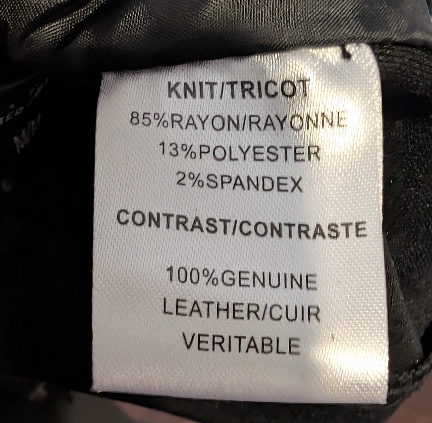 Linea Domani Genuine Leather Jacket — Women's Size Medium