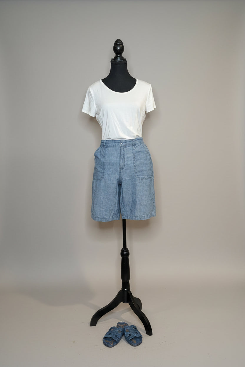 Karen Scott Cotton Shorts — Women's Size 10