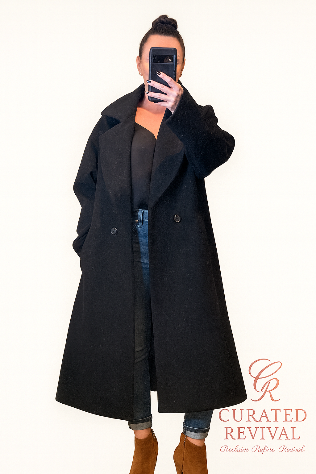 Re Ona Wool Jacket – Size Small (Oversized Fit) -$188