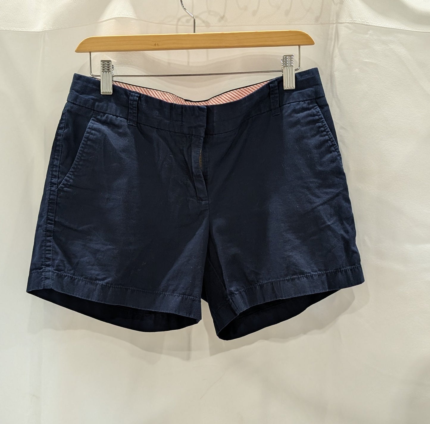 J.Crew Navy Chino Shorts — Women's Size 4 detail view 4